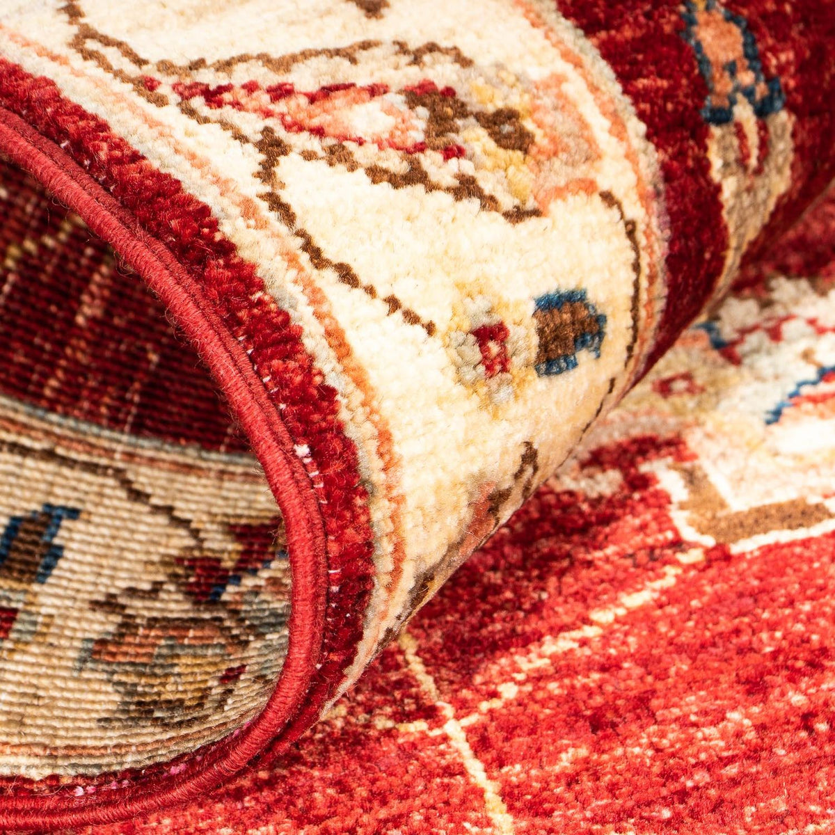 Tapis de couloir Tapis Ziegler - 178 x 62 cm - rouge foncé