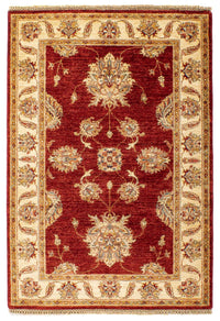 Tapis Ziegler - 144 x 99 cm - rouge foncé
