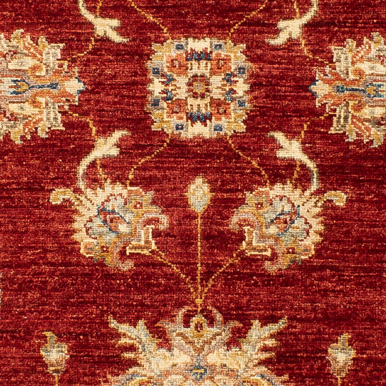 Tapis Ziegler - 144 x 99 cm - rouge foncé
