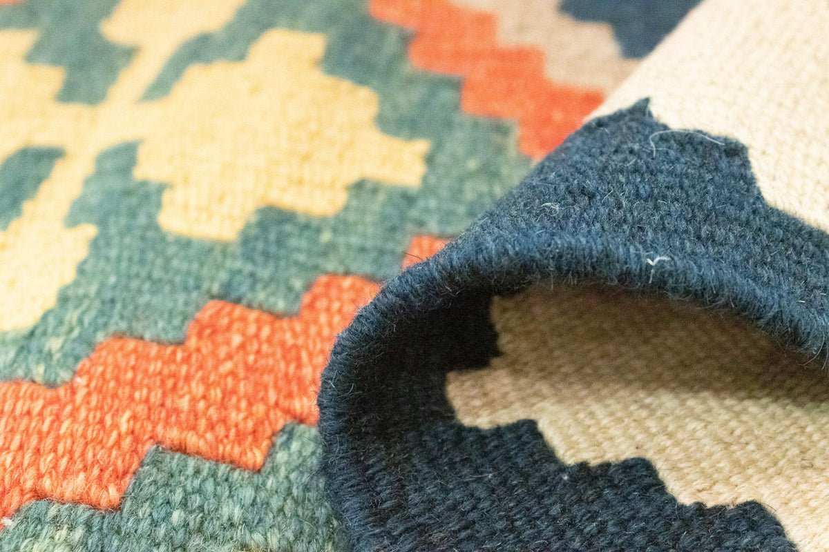 Tapis Kelim - Oriental - 186 x 119 cm - orange