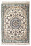 Tapis persan - Nain - Royal - 130 x 88 cm - beige