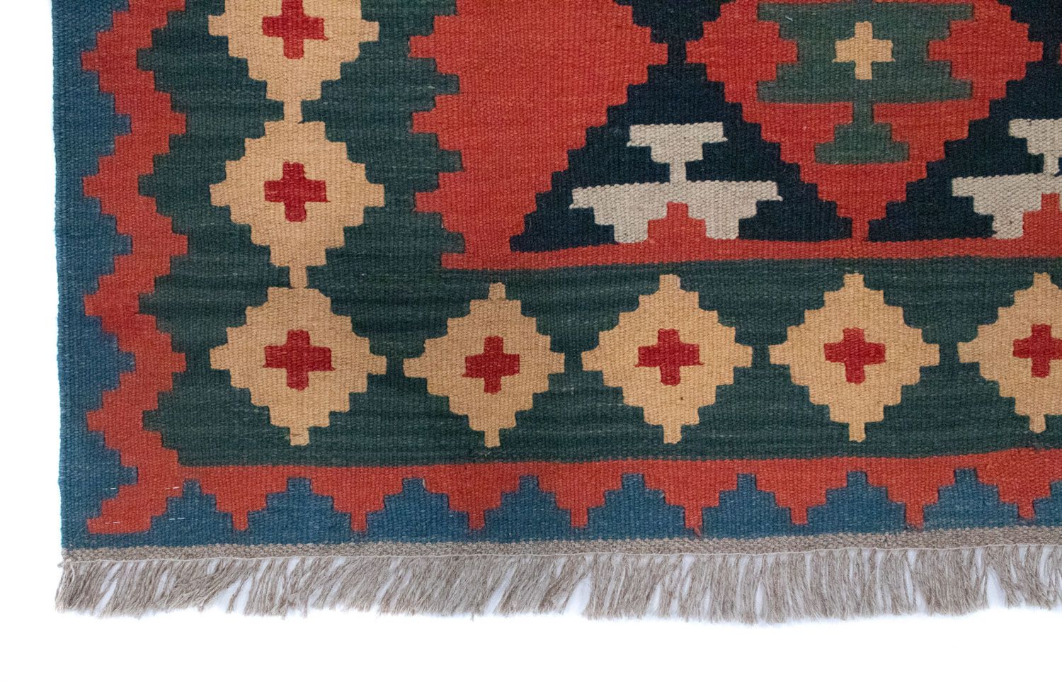 Tapis Kelim - Oriental - 184 x 120 cm - orange