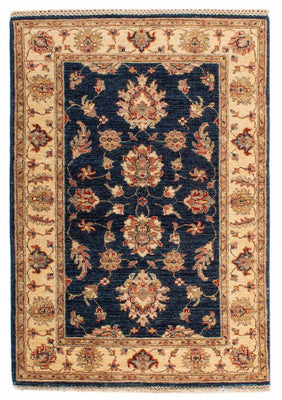 Tapis Ziegler - 122 x 83 cm - bleu foncé