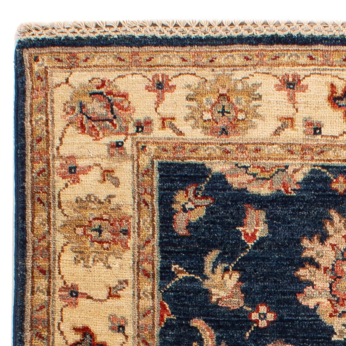 Tapis Ziegler - 122 x 83 cm - bleu foncé