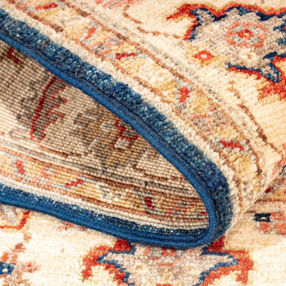 Tapis Ziegler - 122 x 83 cm - bleu foncé