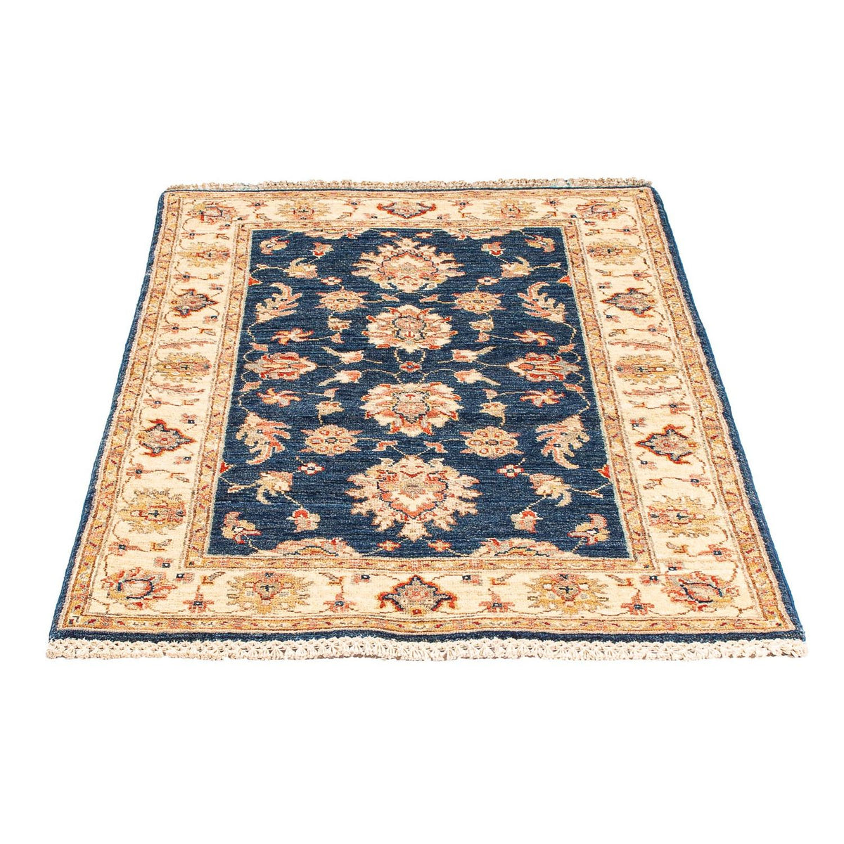 Tapis Ziegler - 122 x 83 cm - bleu foncé