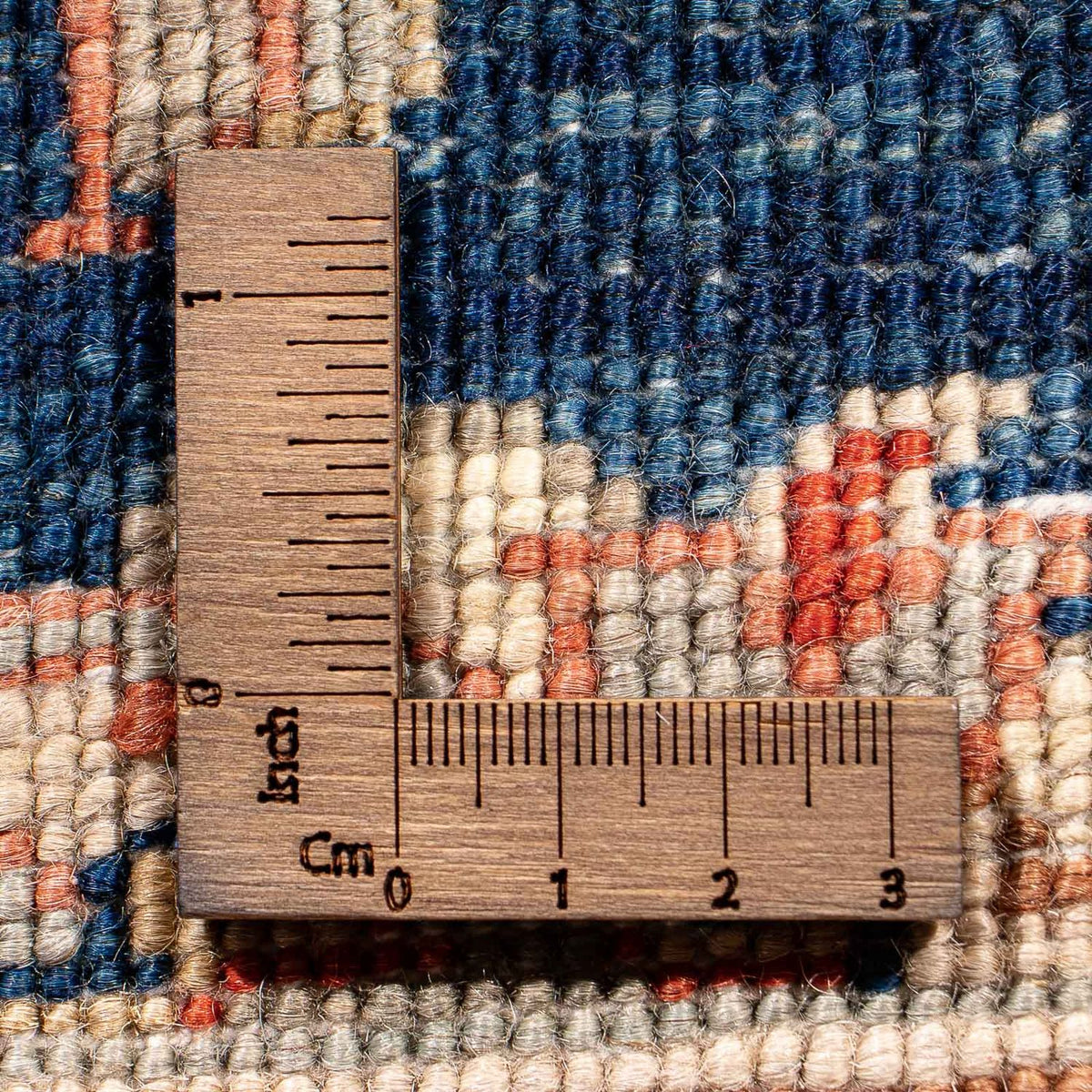 Tapis Ziegler - 122 x 83 cm - bleu foncé