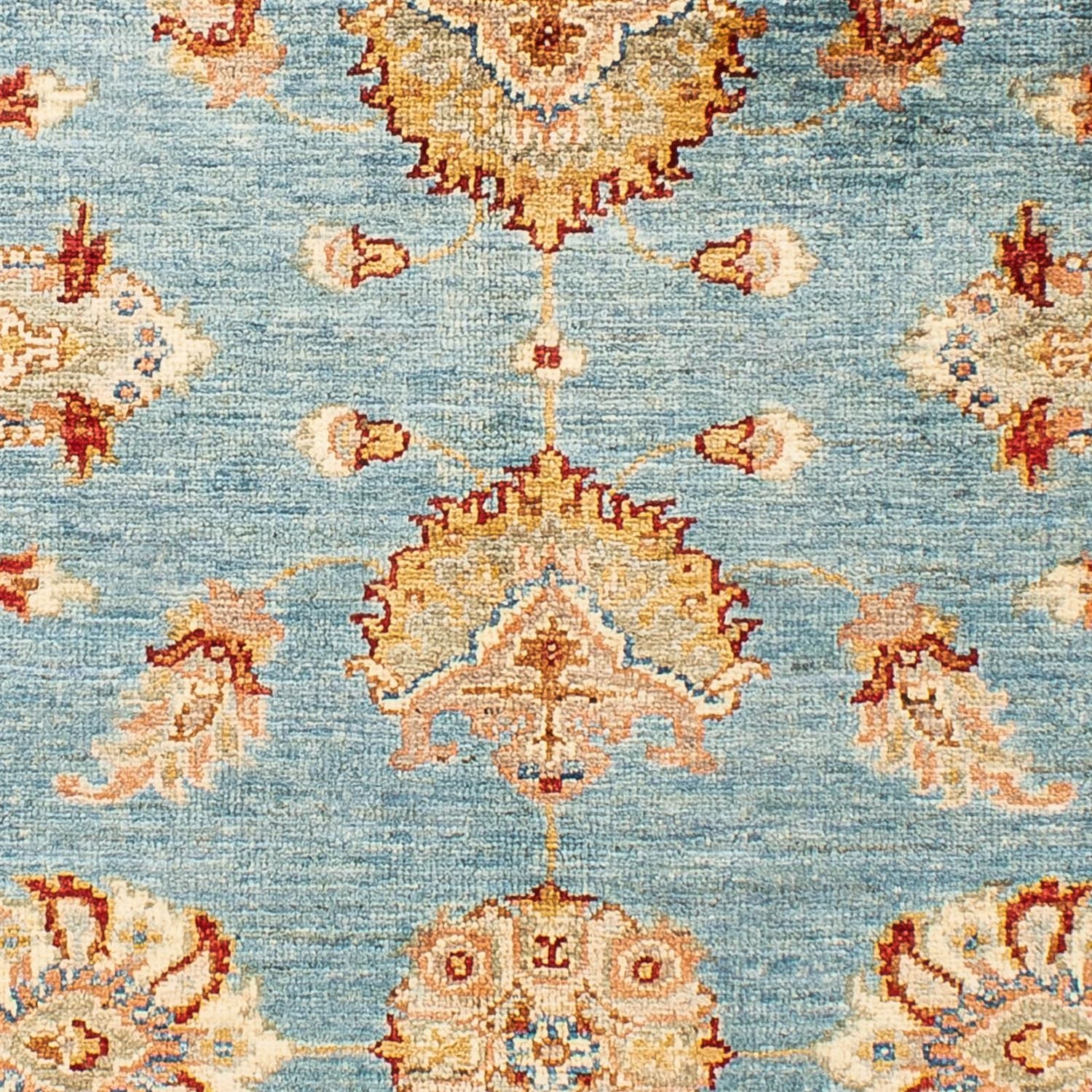 Tapis Ziegler - 161 x 103 cm - bleu clair