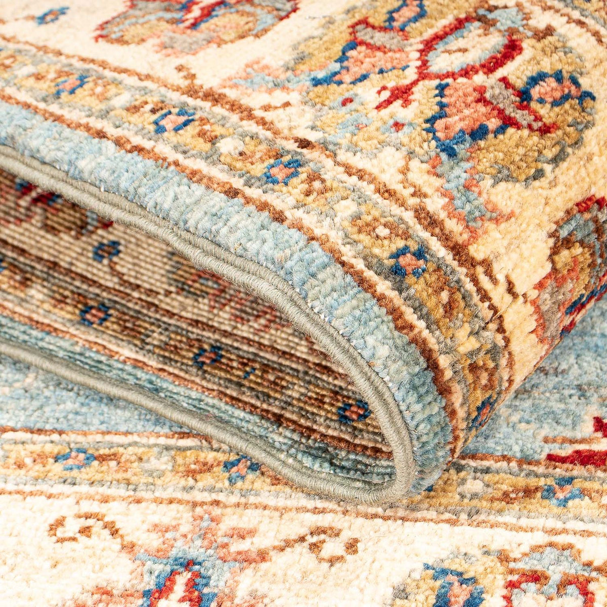 Tapis Ziegler - 127 x 80 cm - bleu clair