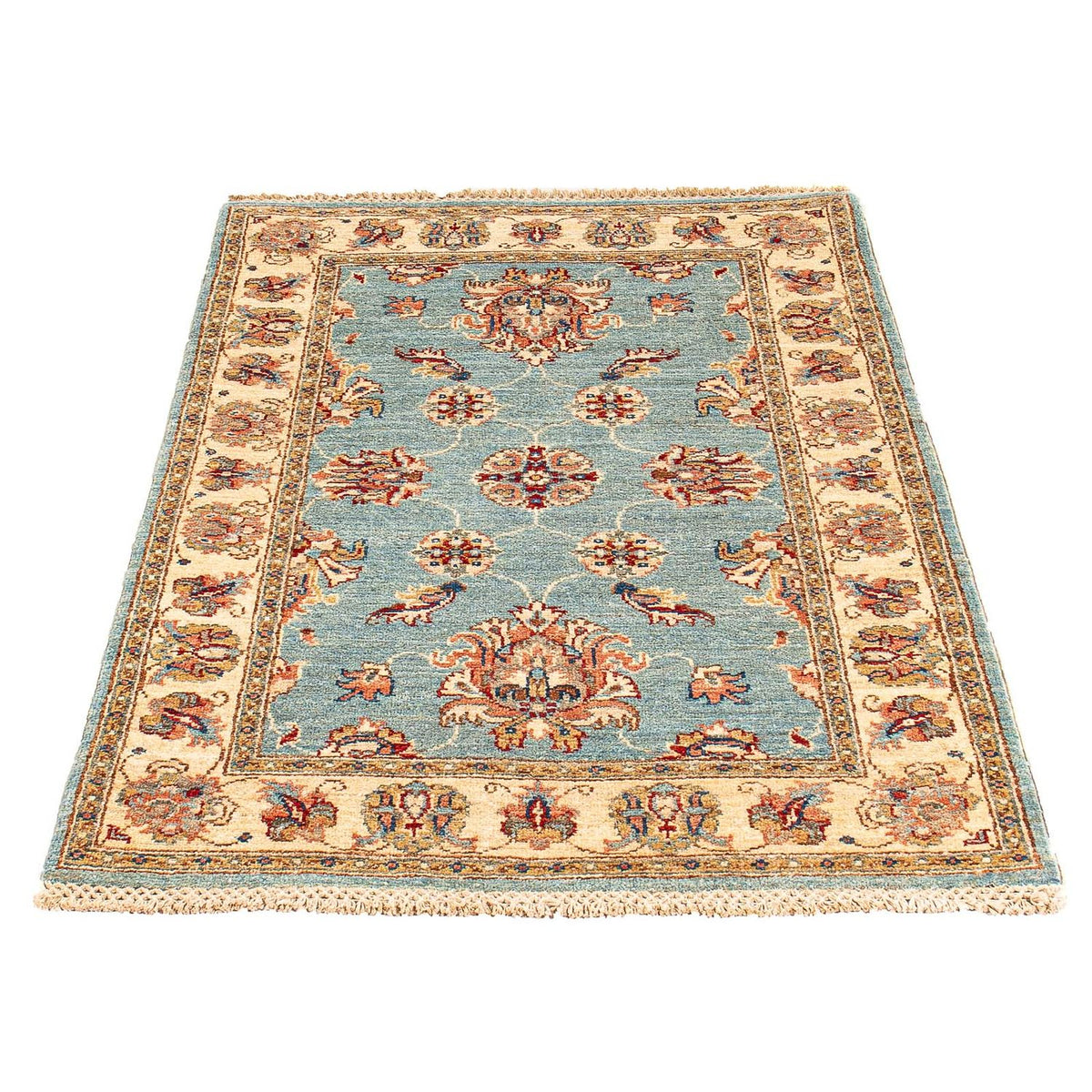 Tapis Ziegler - 127 x 80 cm - bleu clair