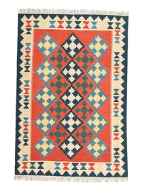 Tapis Kelim - Oriental - 180 x 120 cm - orange