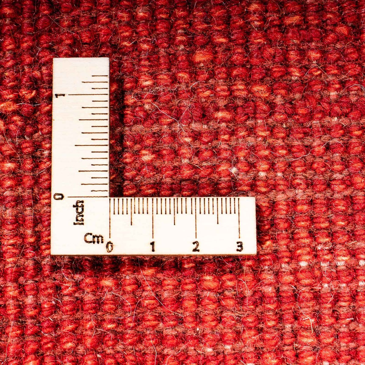 Tapis Gabbeh - Loribaft Persan - 182 x 122 cm - rouge foncé