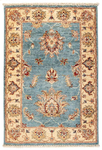 Tapis Ziegler - 95 x 63 cm - bleu clair