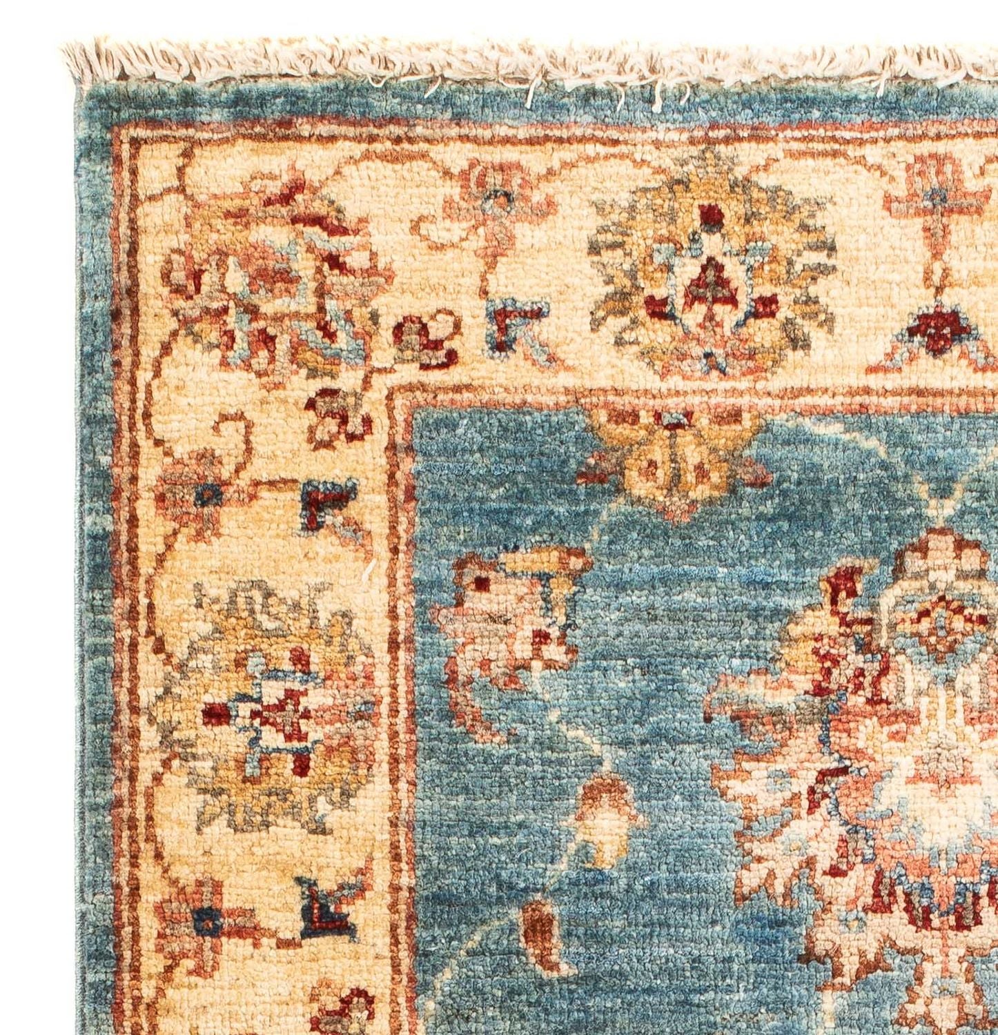 Tapis Ziegler - 96 x 64 cm - bleu clair