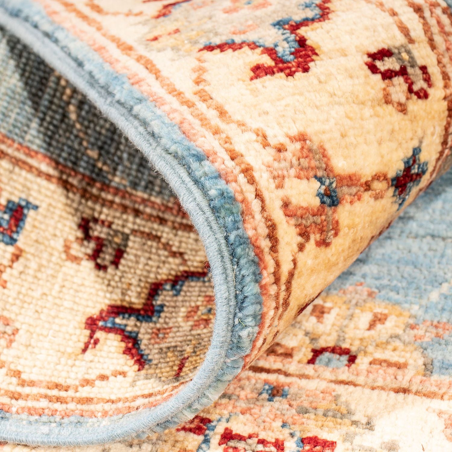Tapis Ziegler - 96 x 64 cm - bleu clair