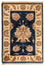 Tapis Ziegler - 95 x 59 cm - bleu foncé