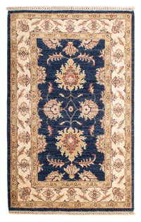 Tapis Ziegler - 124 x 79 cm - bleu foncé
