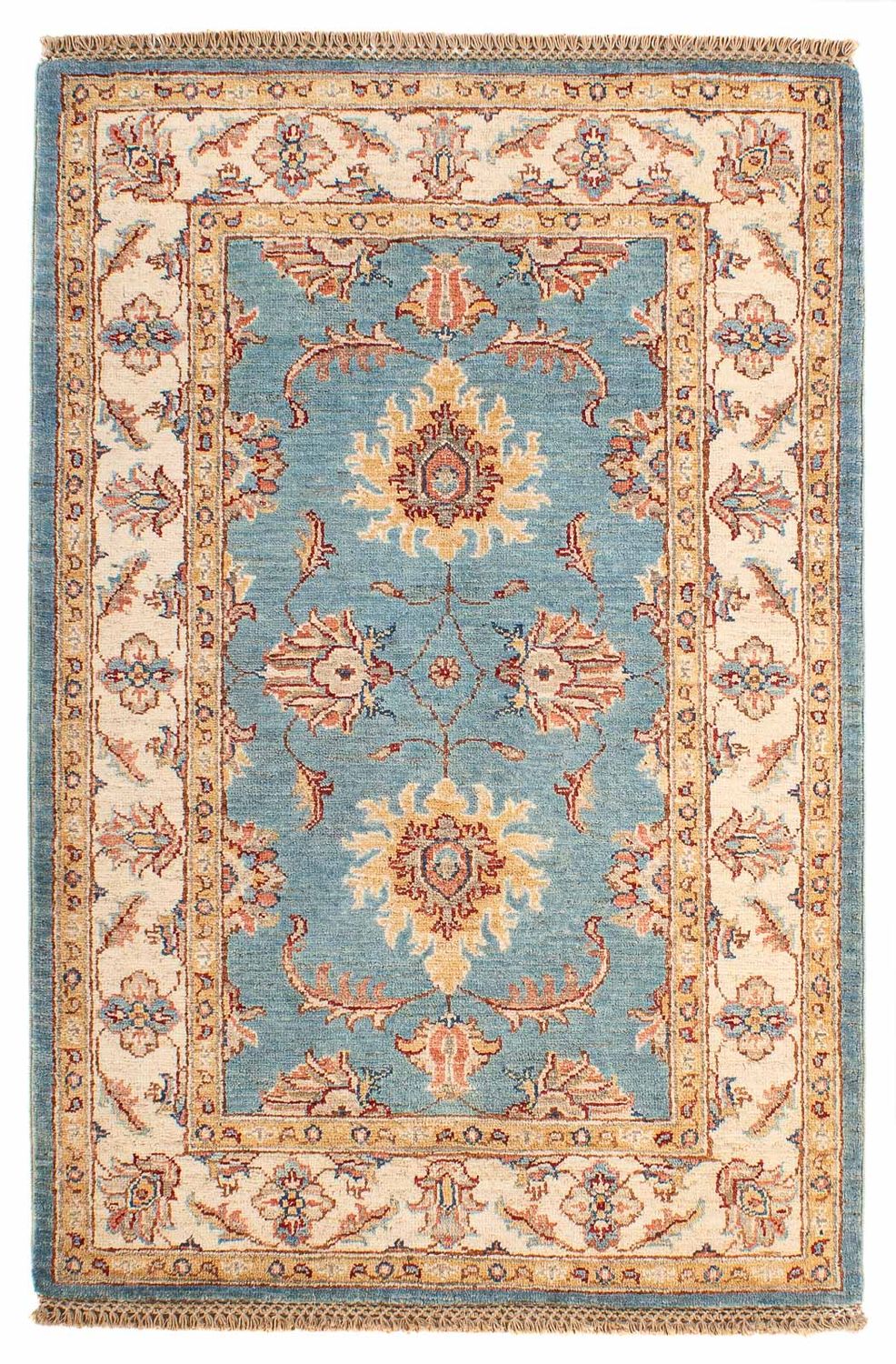 Tapis Ziegler - 123 x 82 cm - bleu clair