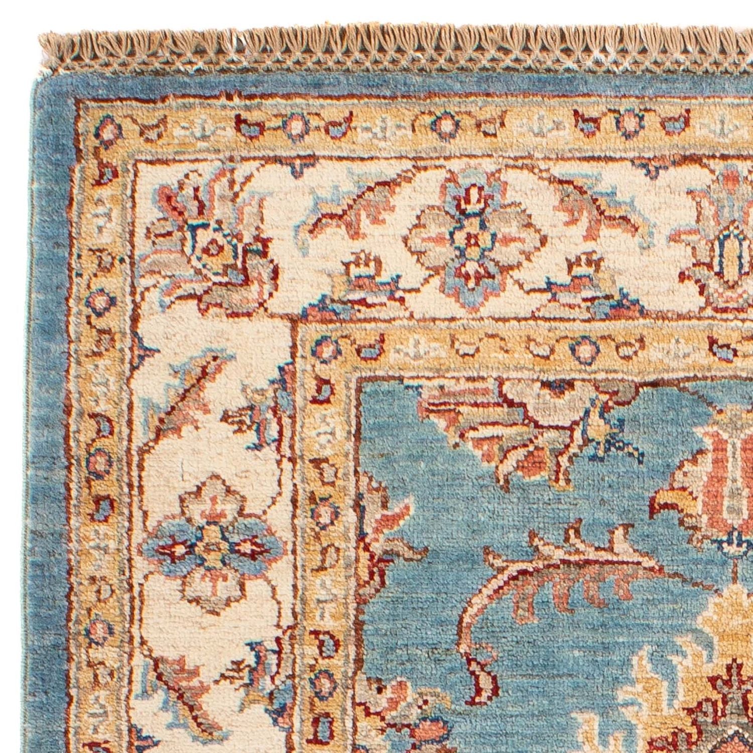 Tapis Ziegler - 123 x 82 cm - bleu clair