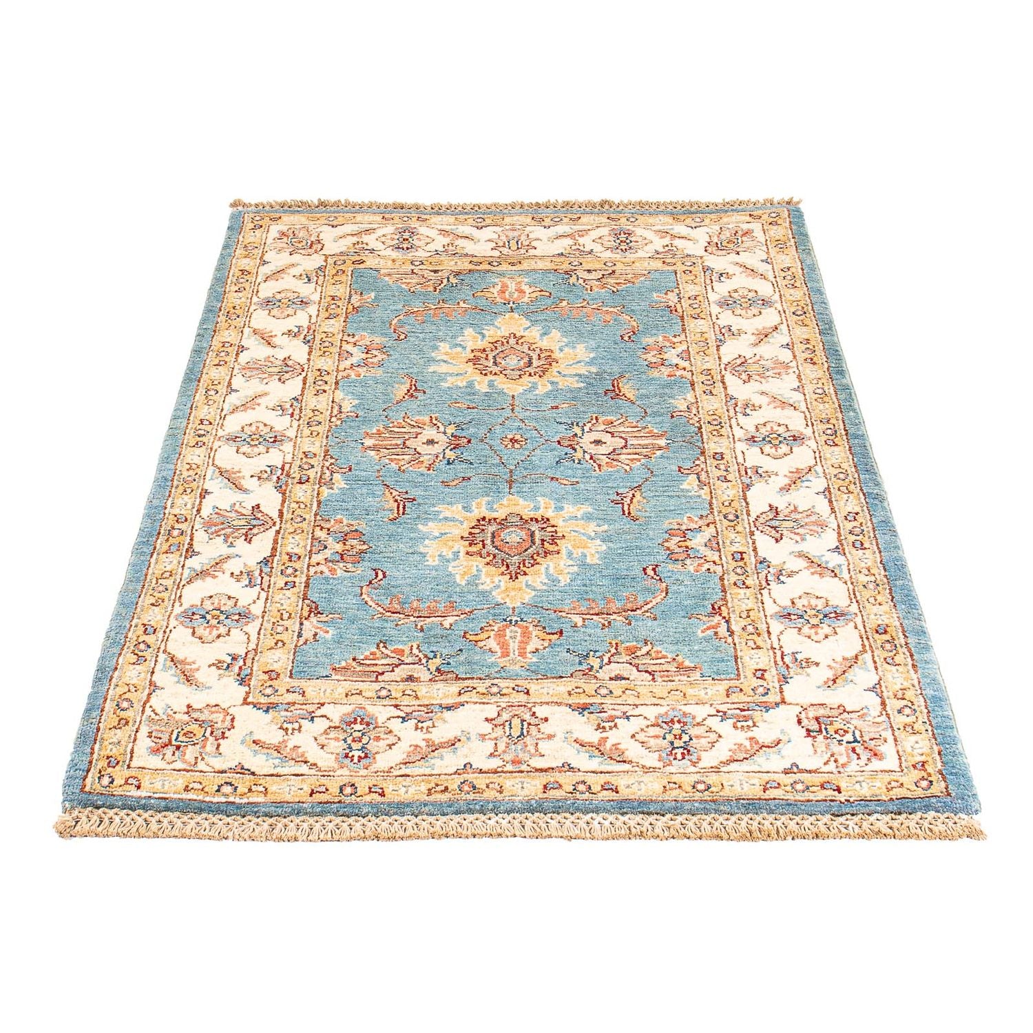 Tapis Ziegler - 123 x 82 cm - bleu clair
