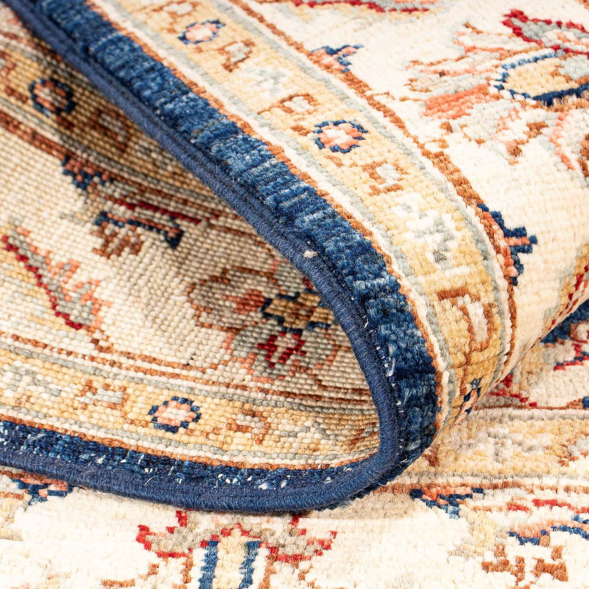 Tapis Ziegler - 123 x 79 cm - bleu foncé