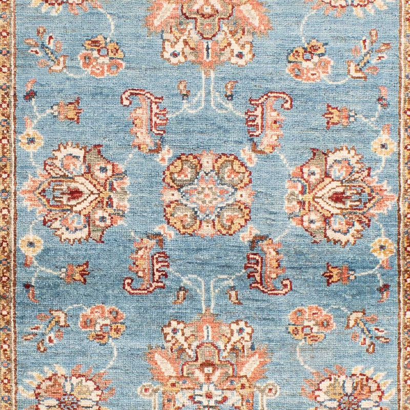 Tapis Ziegler - 122 x 84 cm - bleu clair