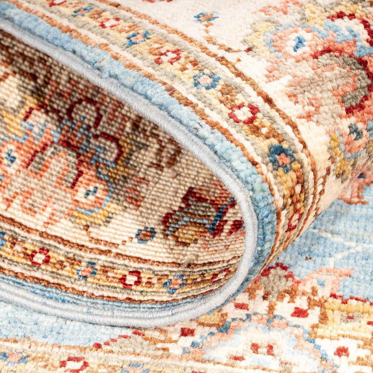 Tapis Ziegler - 122 x 84 cm - bleu clair