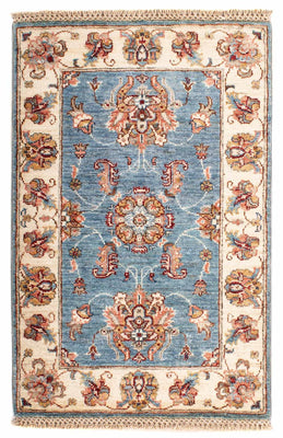 Tapis Ziegler - 98 x 61 cm - bleu clair