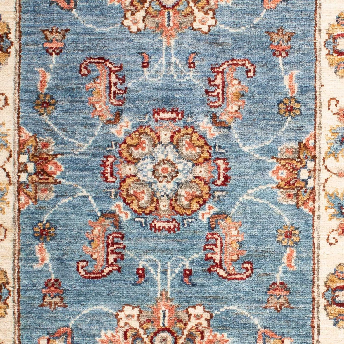 Tapis Ziegler - 98 x 61 cm - bleu clair