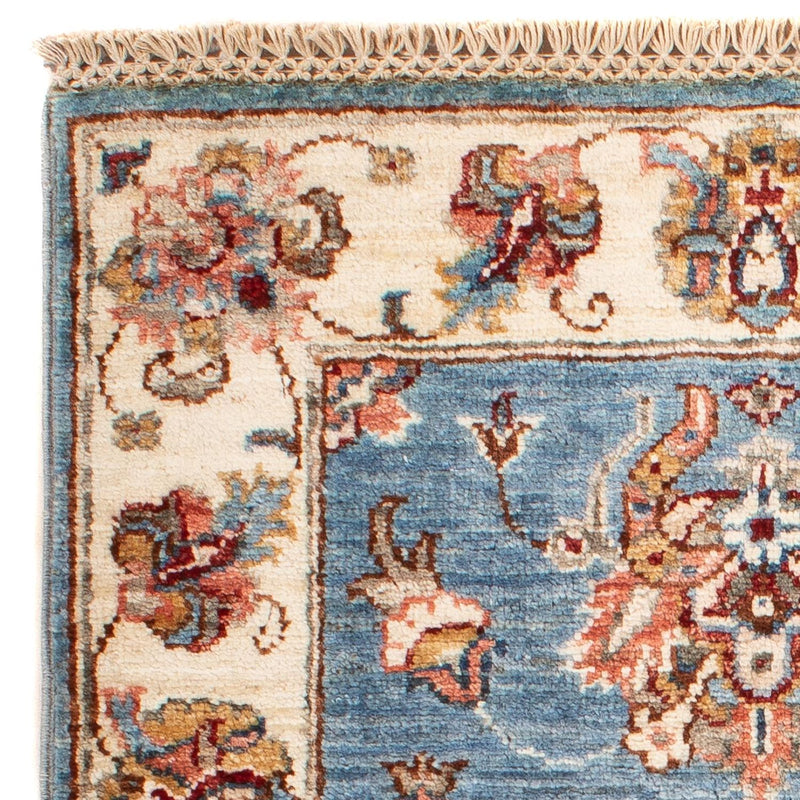 Tapis Ziegler - 98 x 61 cm - bleu clair