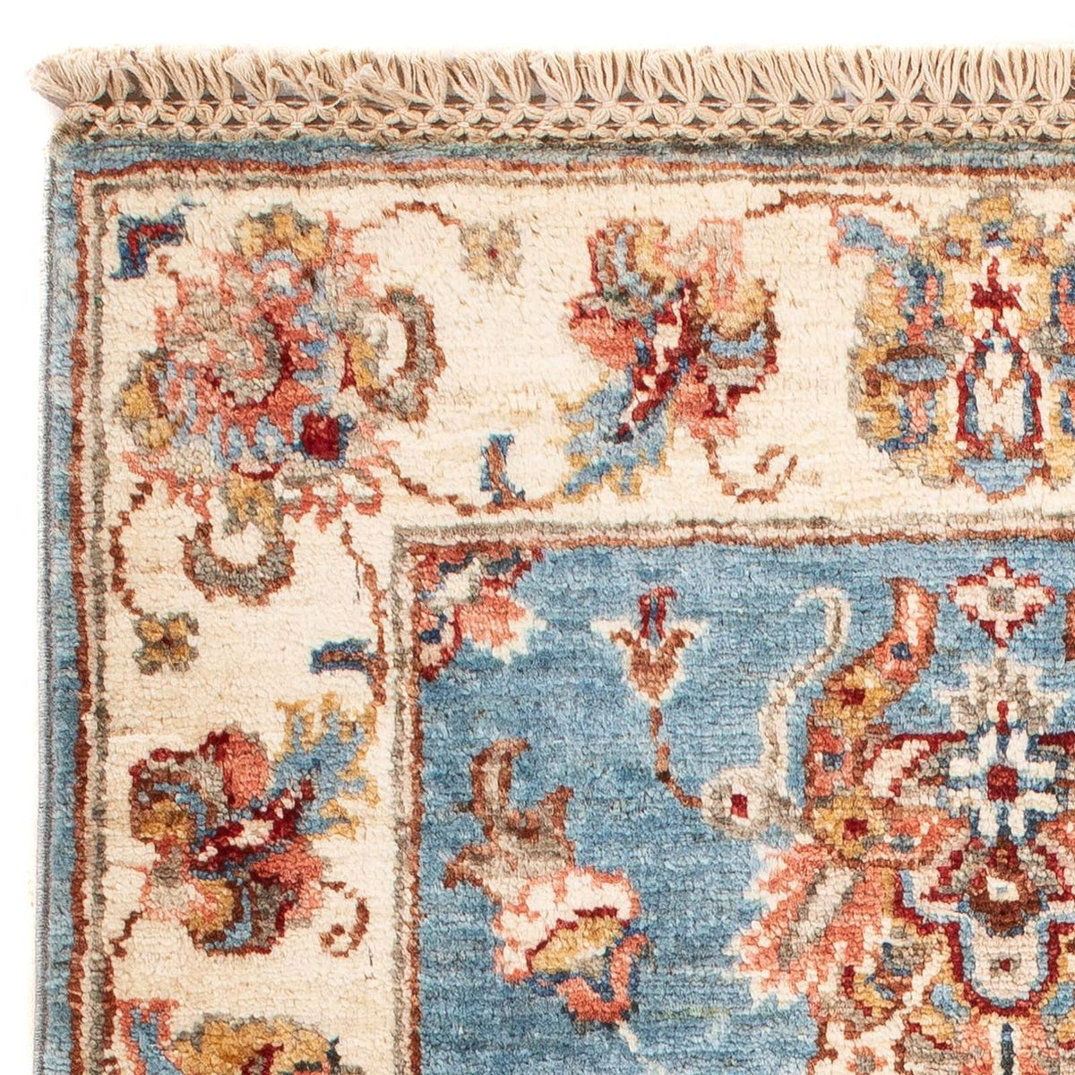 Tapis Ziegler - 92 x 61 cm - bleu clair