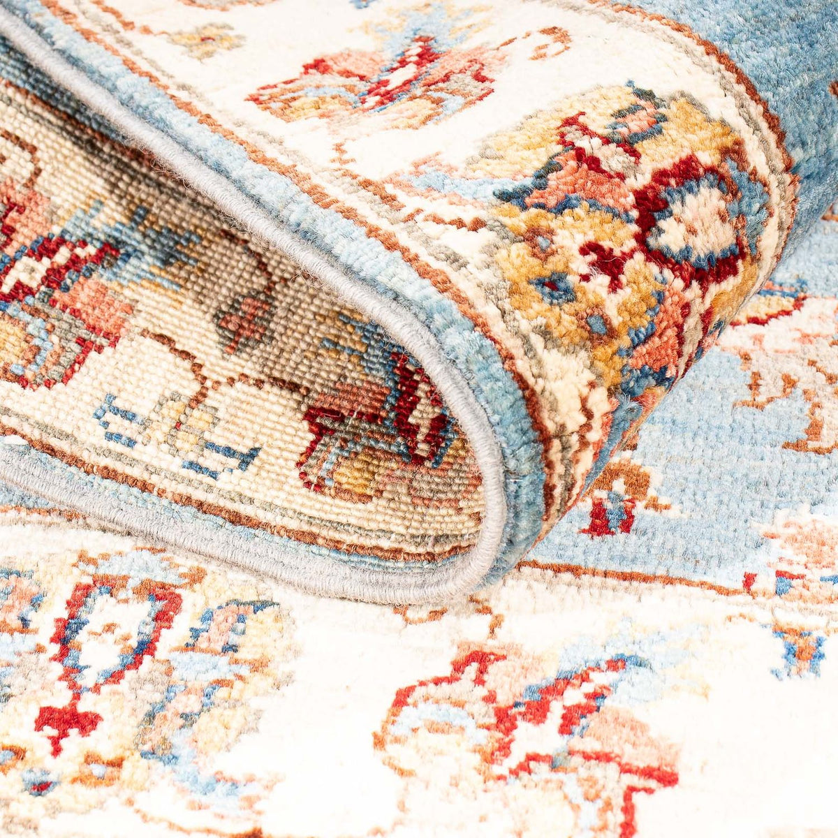 Tapis Ziegler - 92 x 61 cm - bleu clair