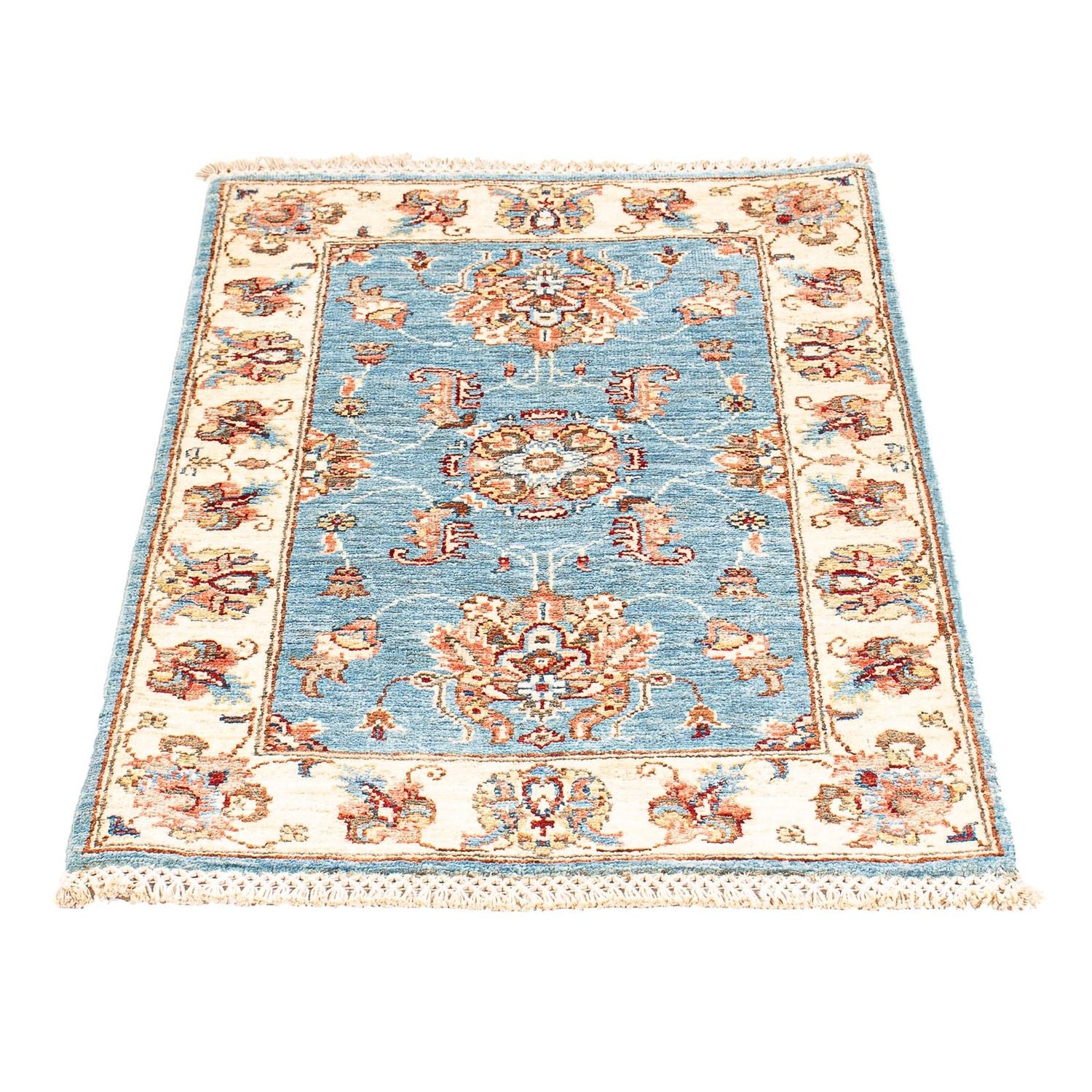 Tapis Ziegler - 97 x 62 cm - bleu clair
