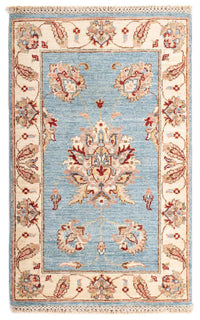 Tapis Ziegler - 102 x 61 cm - bleu clair