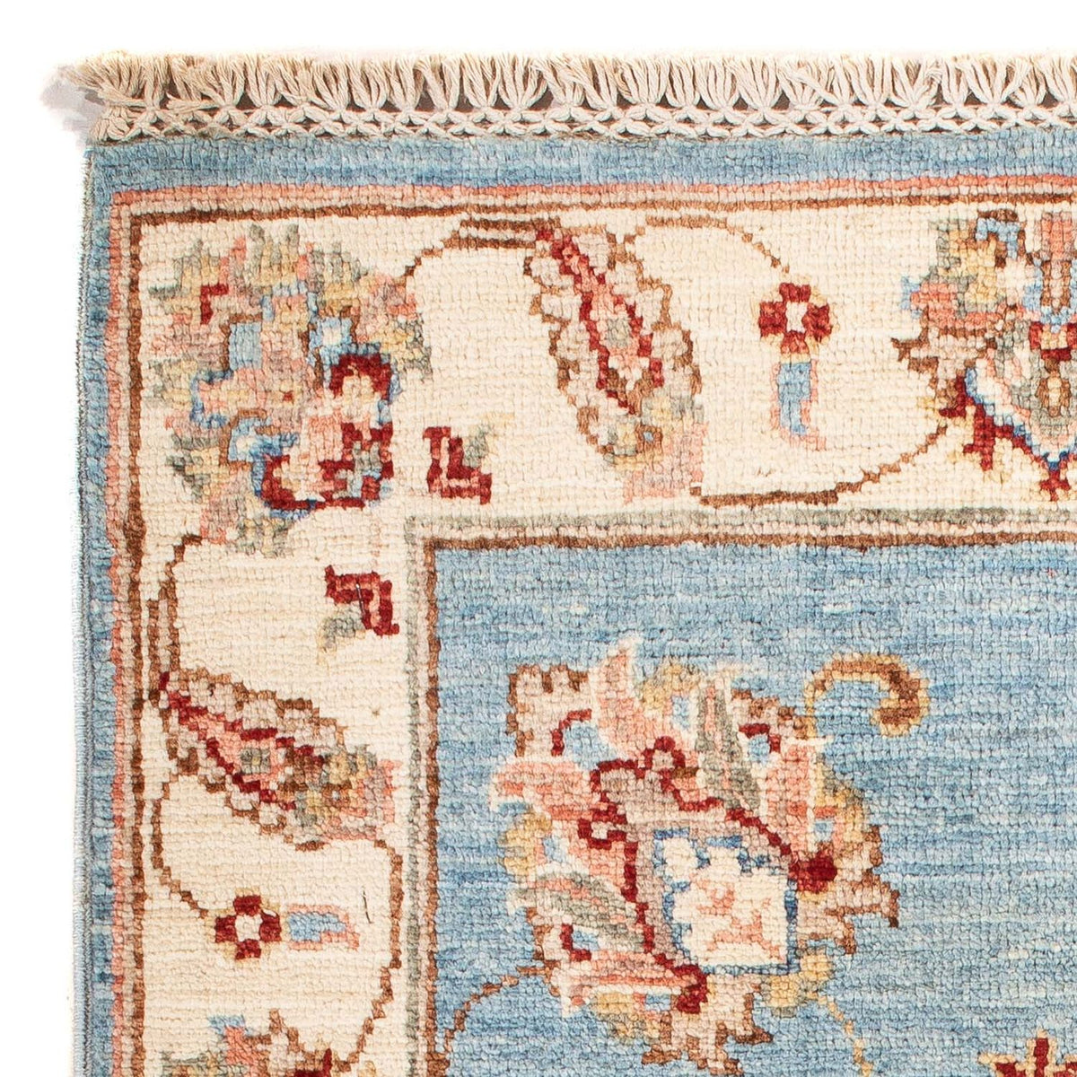 Tapis Ziegler - 102 x 61 cm - bleu clair