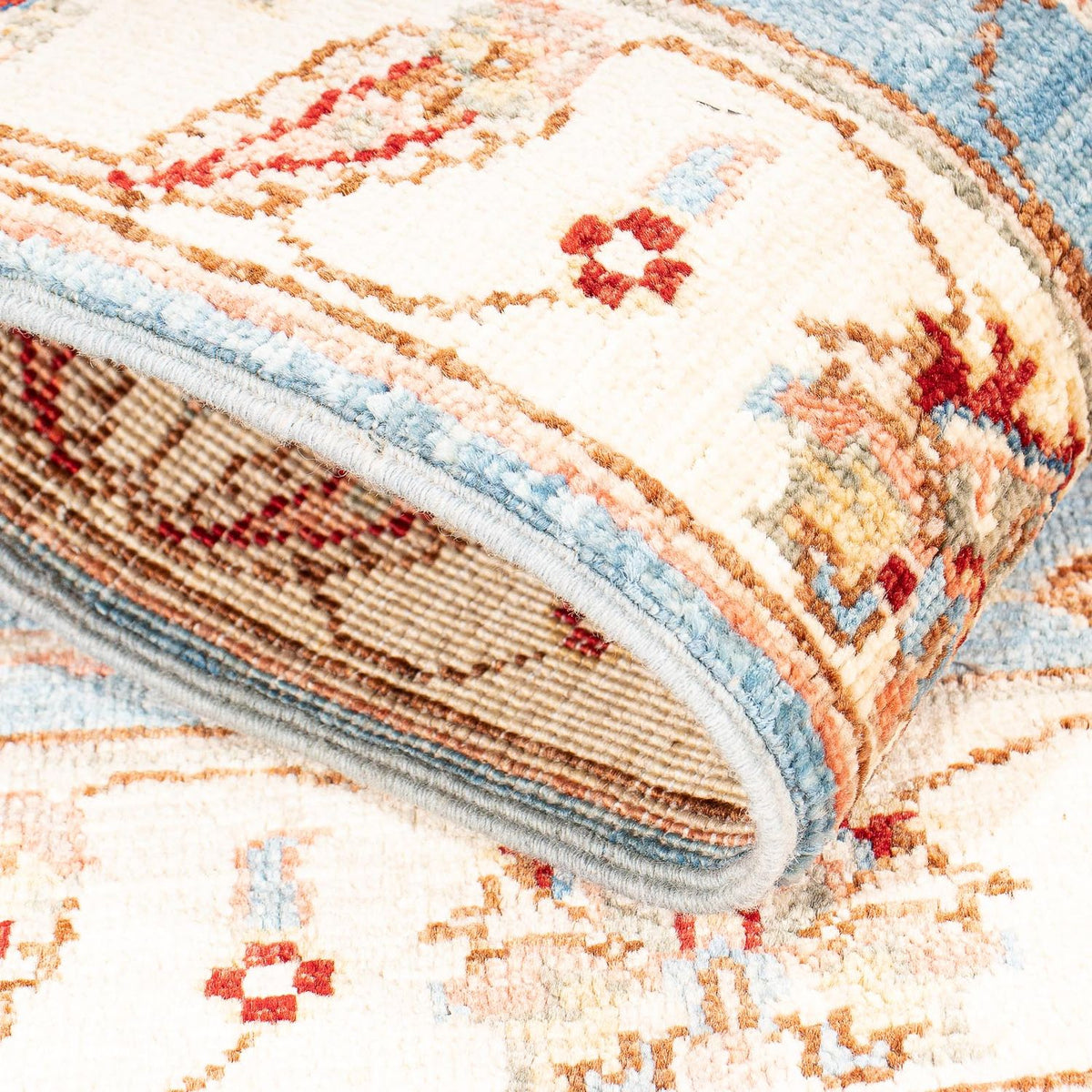 Tapis Ziegler - 102 x 61 cm - bleu clair