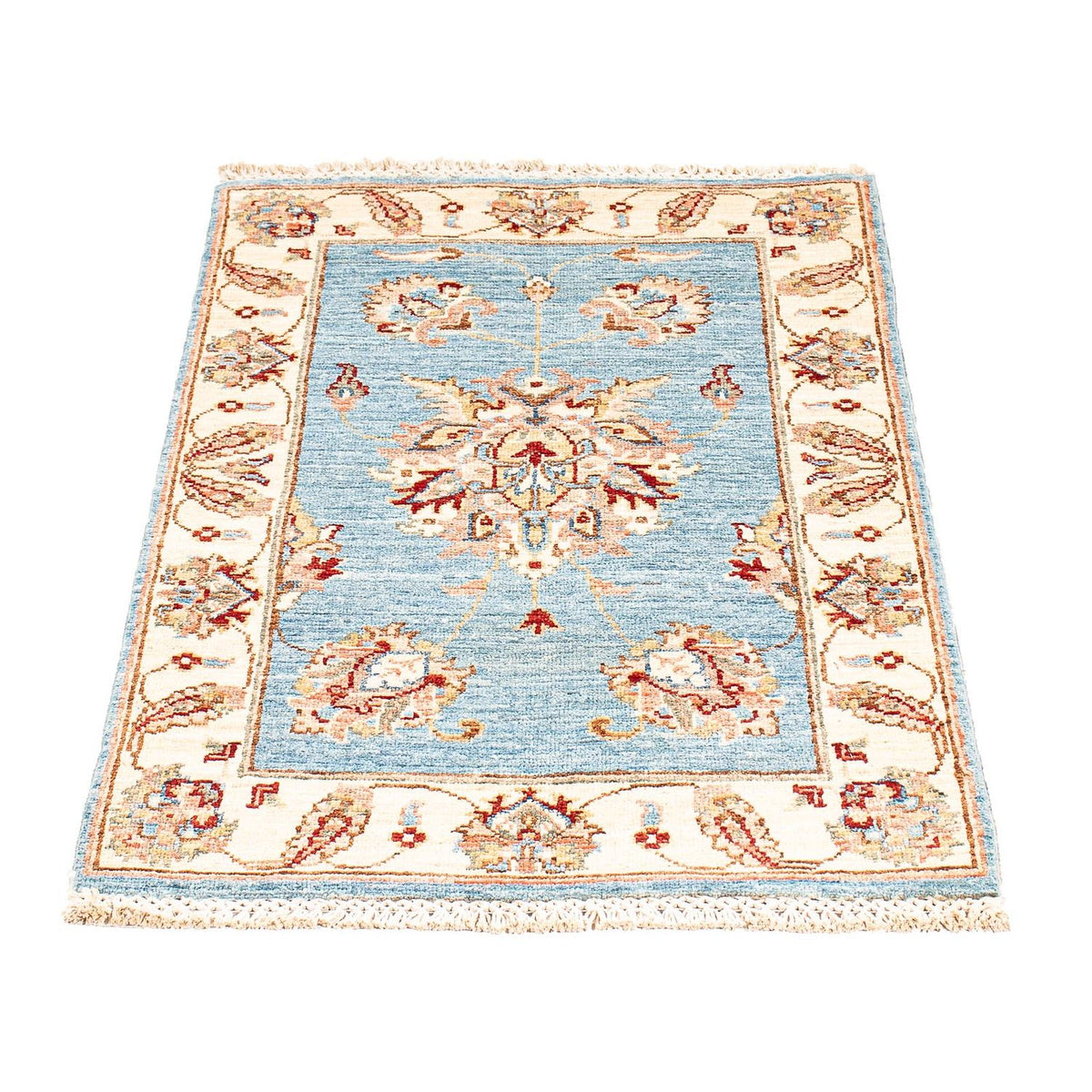 Tapis Ziegler - 102 x 61 cm - bleu clair