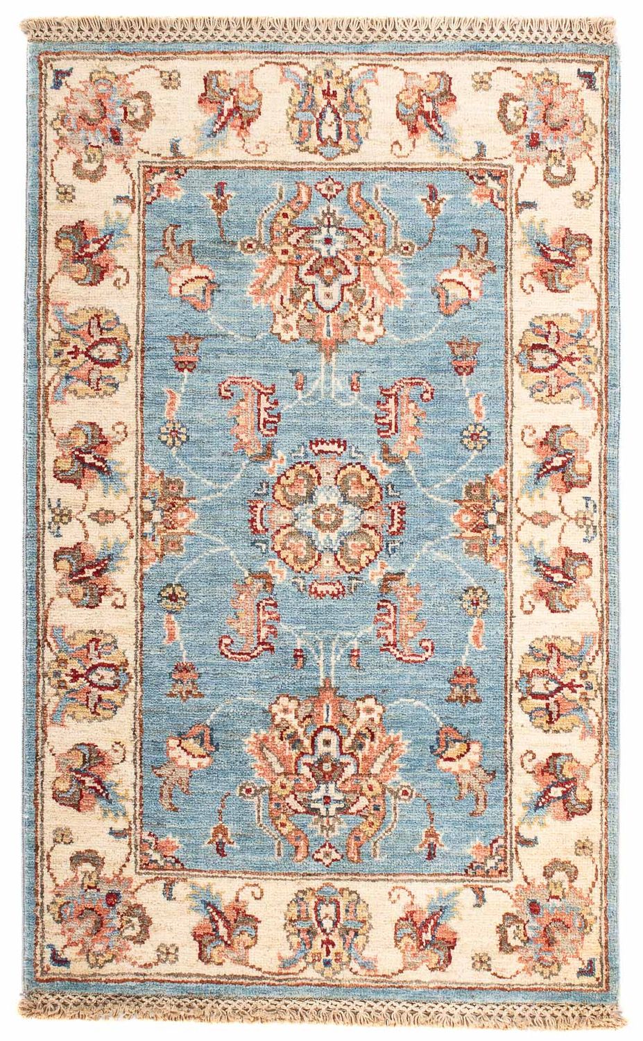 Tapis Ziegler - 97 x 61 cm - bleu clair