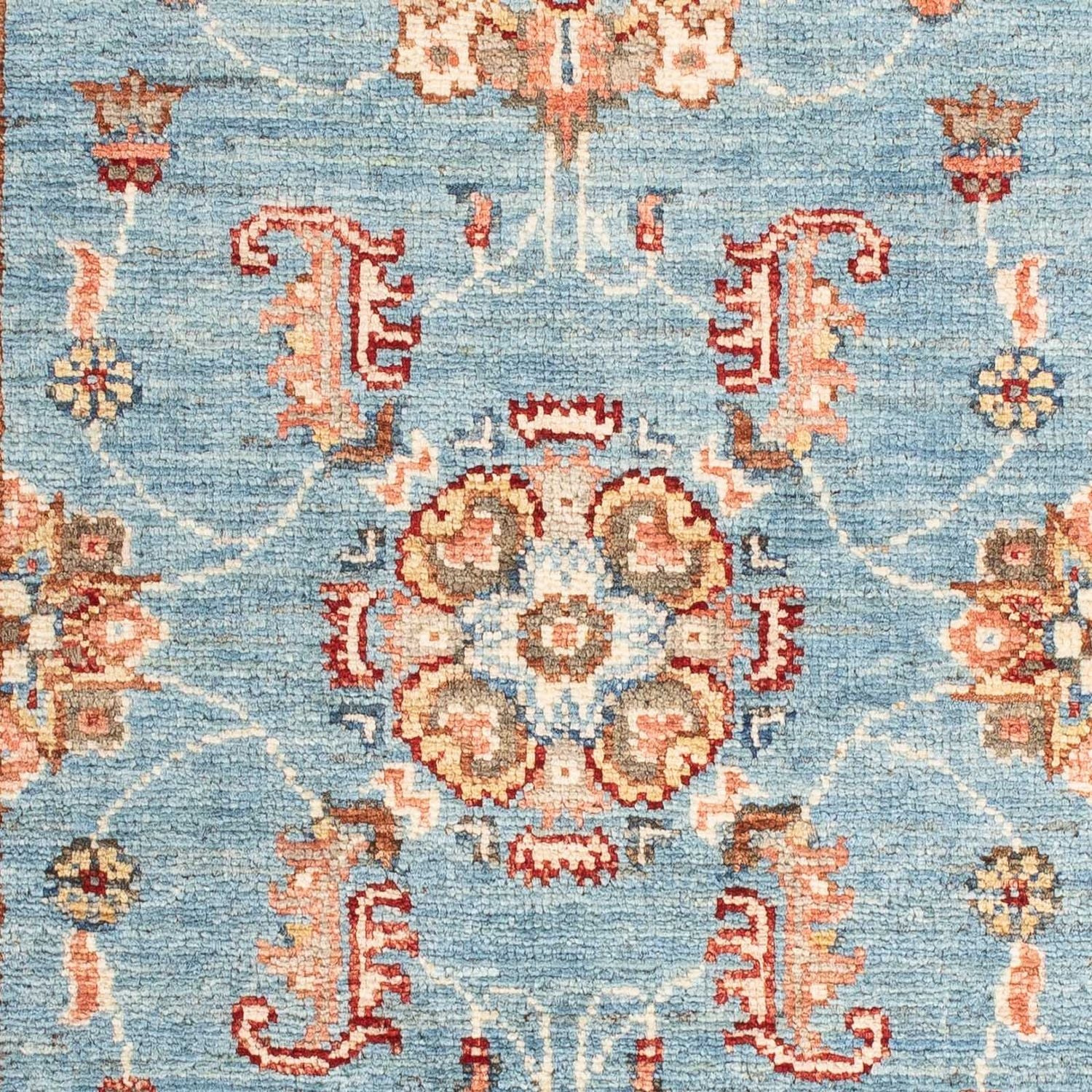 Tapis Ziegler - 97 x 61 cm - bleu clair