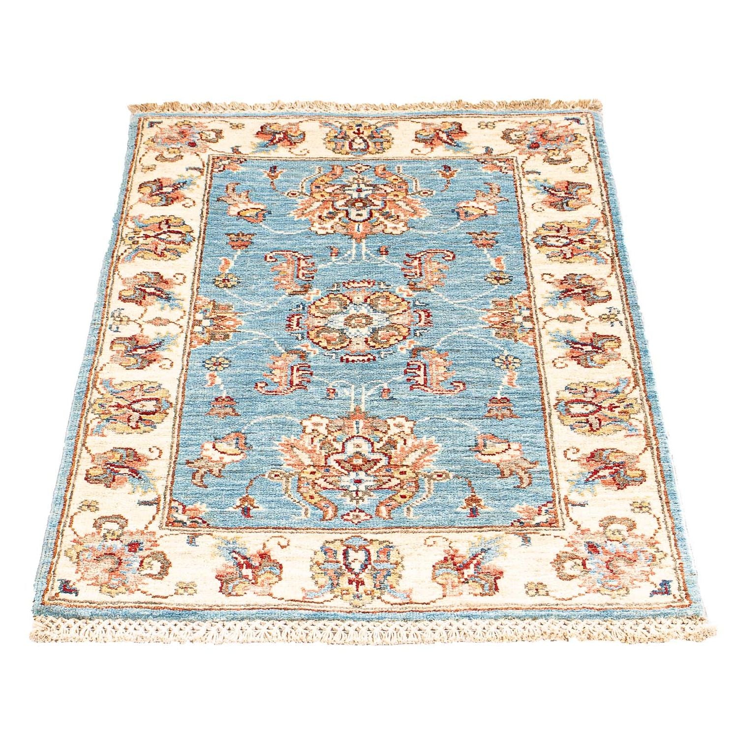 Tapis Ziegler - 97 x 61 cm - bleu clair