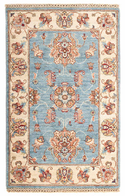 Tapis Ziegler - 100 x 61 cm - bleu clair