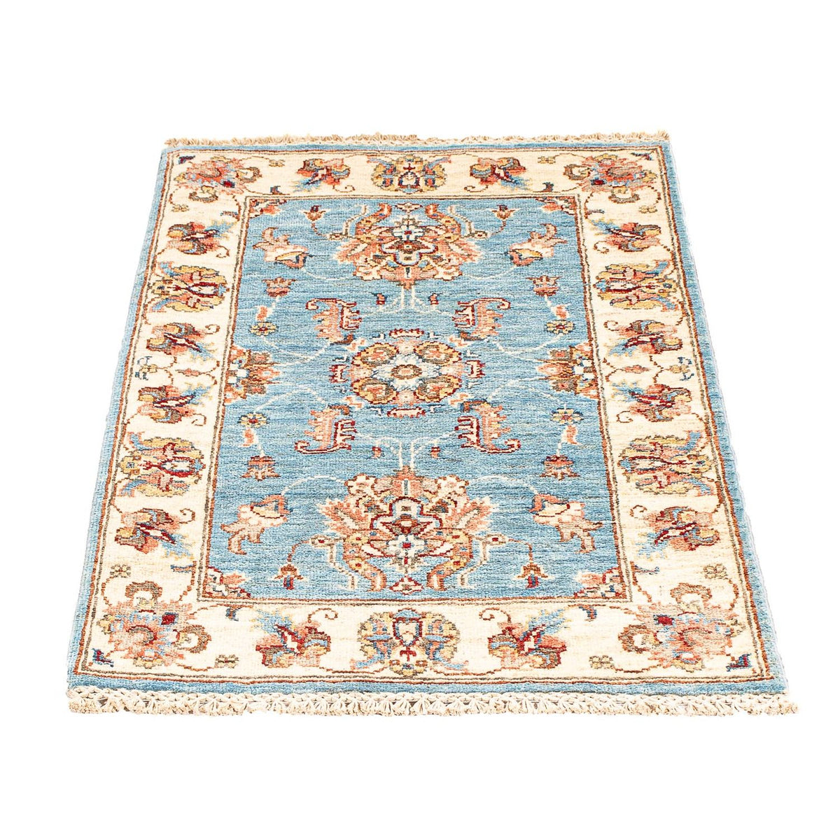 Tapis Ziegler - 100 x 61 cm - bleu clair