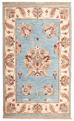 Tapis Ziegler - 101 x 61 cm - bleu clair
