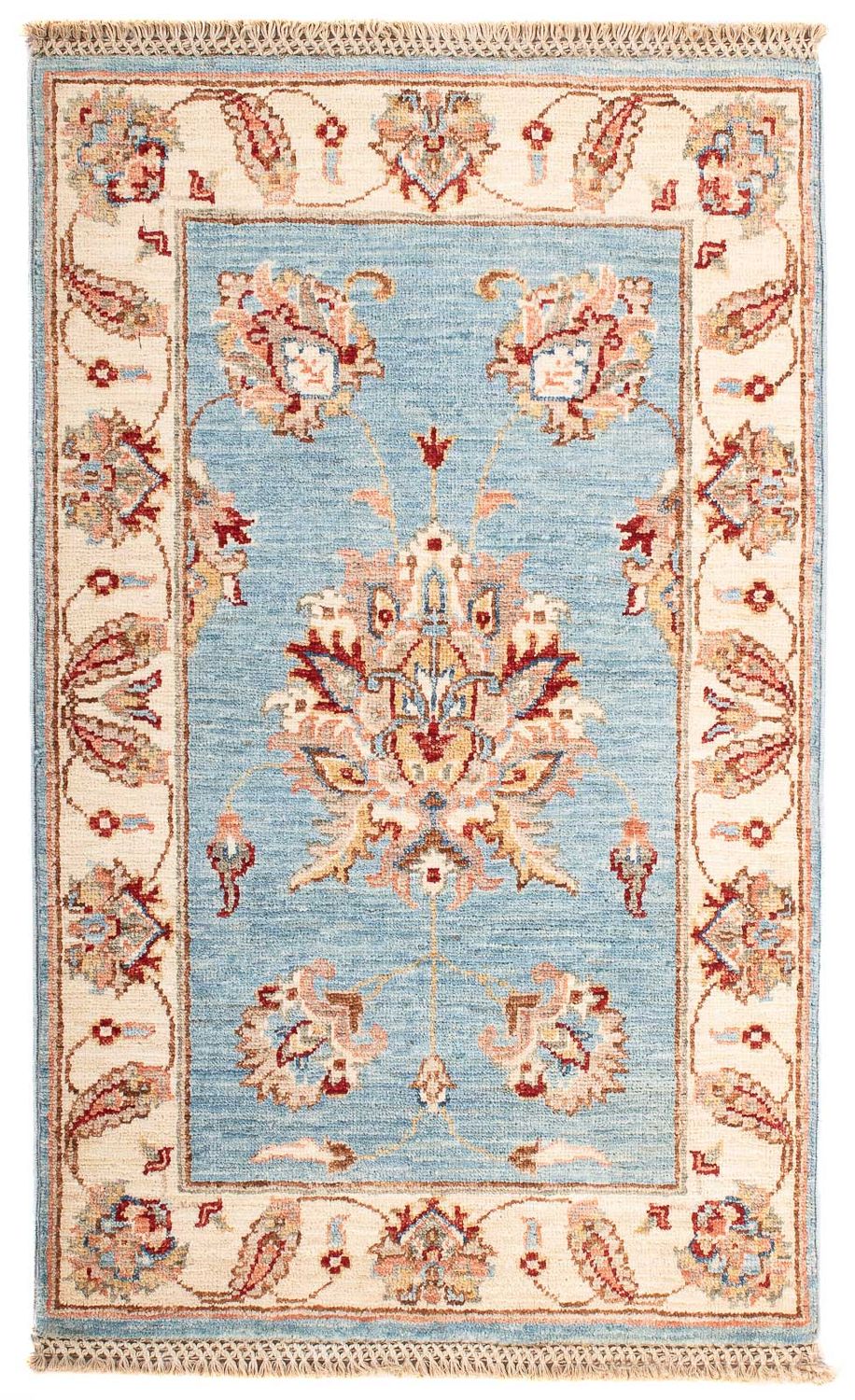 Tapis Ziegler - 101 x 61 cm - bleu clair