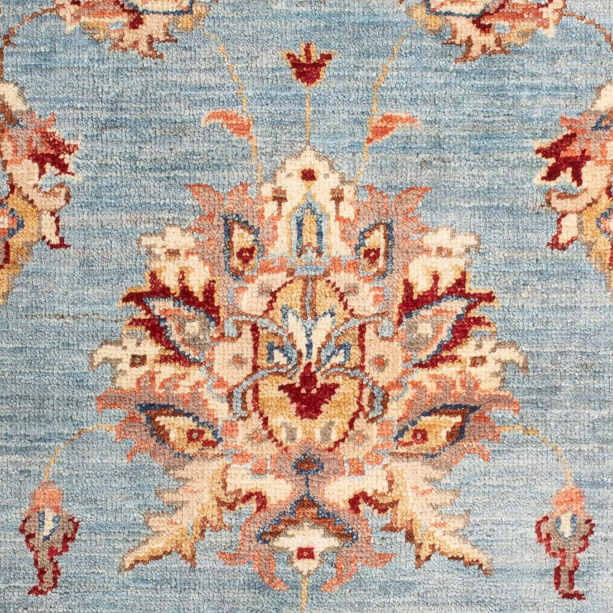 Tapis Ziegler - 92 x 63 cm - bleu clair