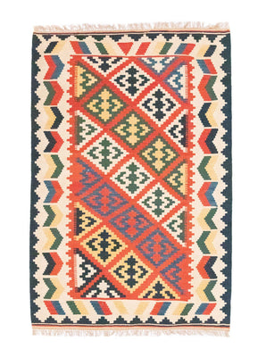Tapis Kelim - Oriental - 185 x 125 cm - orange