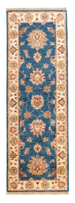 Tapis de couloir Tapis Ziegler - 184 x 64 cm - bleu foncé