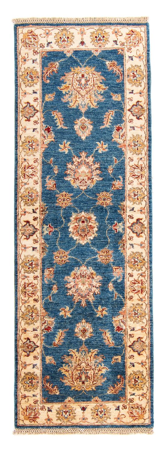 Tapis de couloir Tapis Ziegler - 184 x 64 cm - bleu foncé