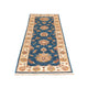 Tapis de couloir Tapis Ziegler - 184 x 64 cm - bleu foncé
