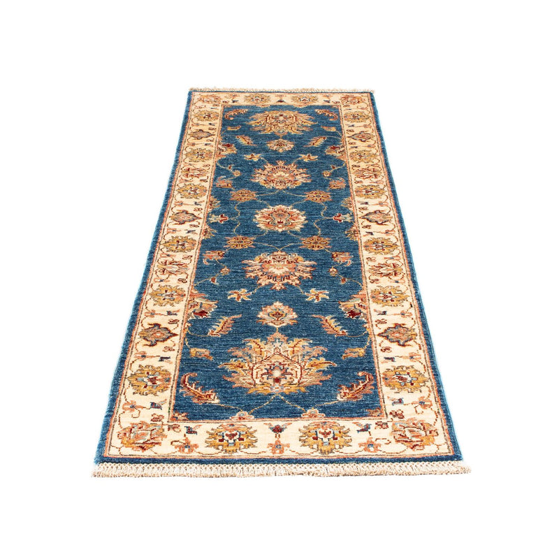 Tapis de couloir Tapis Ziegler - 184 x 64 cm - bleu foncé